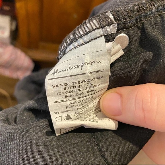 one teaspoon thrashed free birds Black distressed Jeans size 26 - Picture 12 of 13